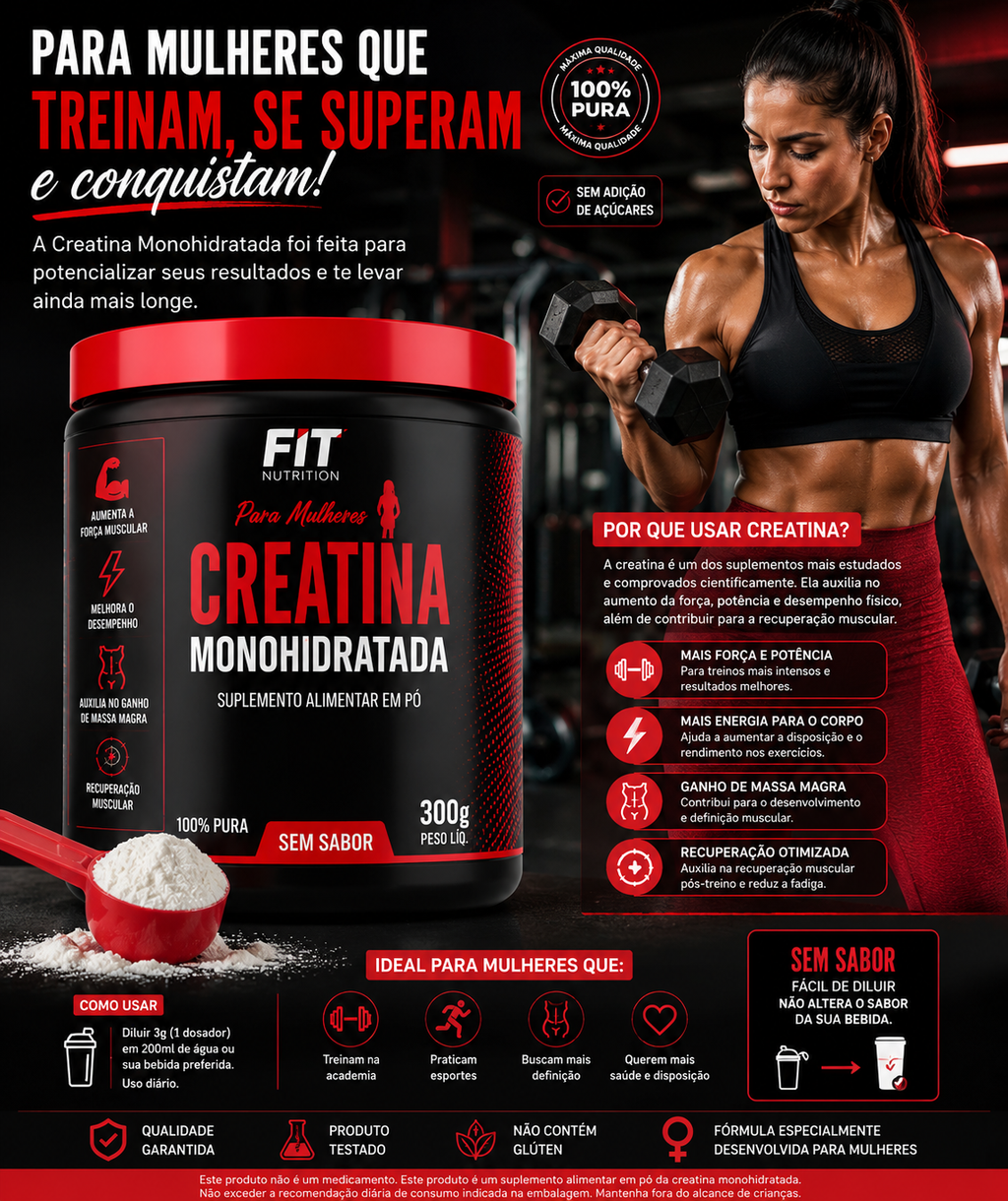 Monohidrato De Creatina Para Mujeres Co